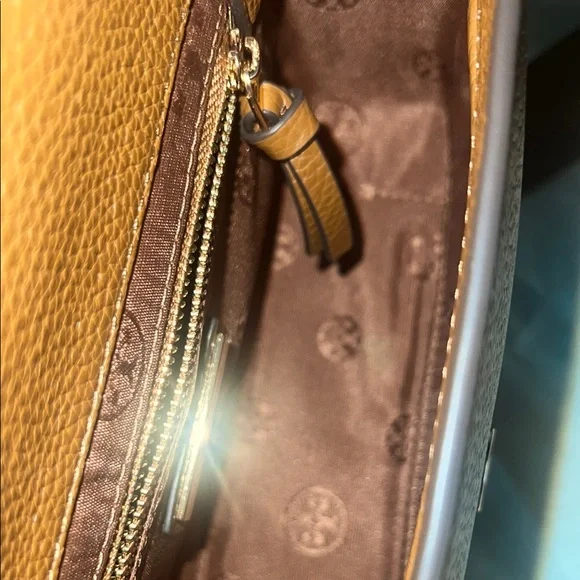 NWT Tory Burch Brown Crossbody Bag - 100% Authentic - Picture 7 of 8